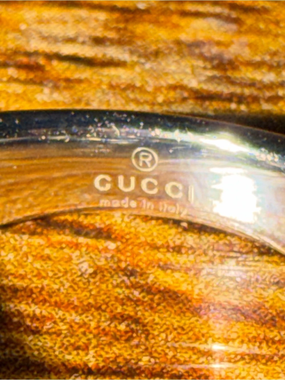 GUCCI GG Sterling Silver Ring - Picture 7 of 8